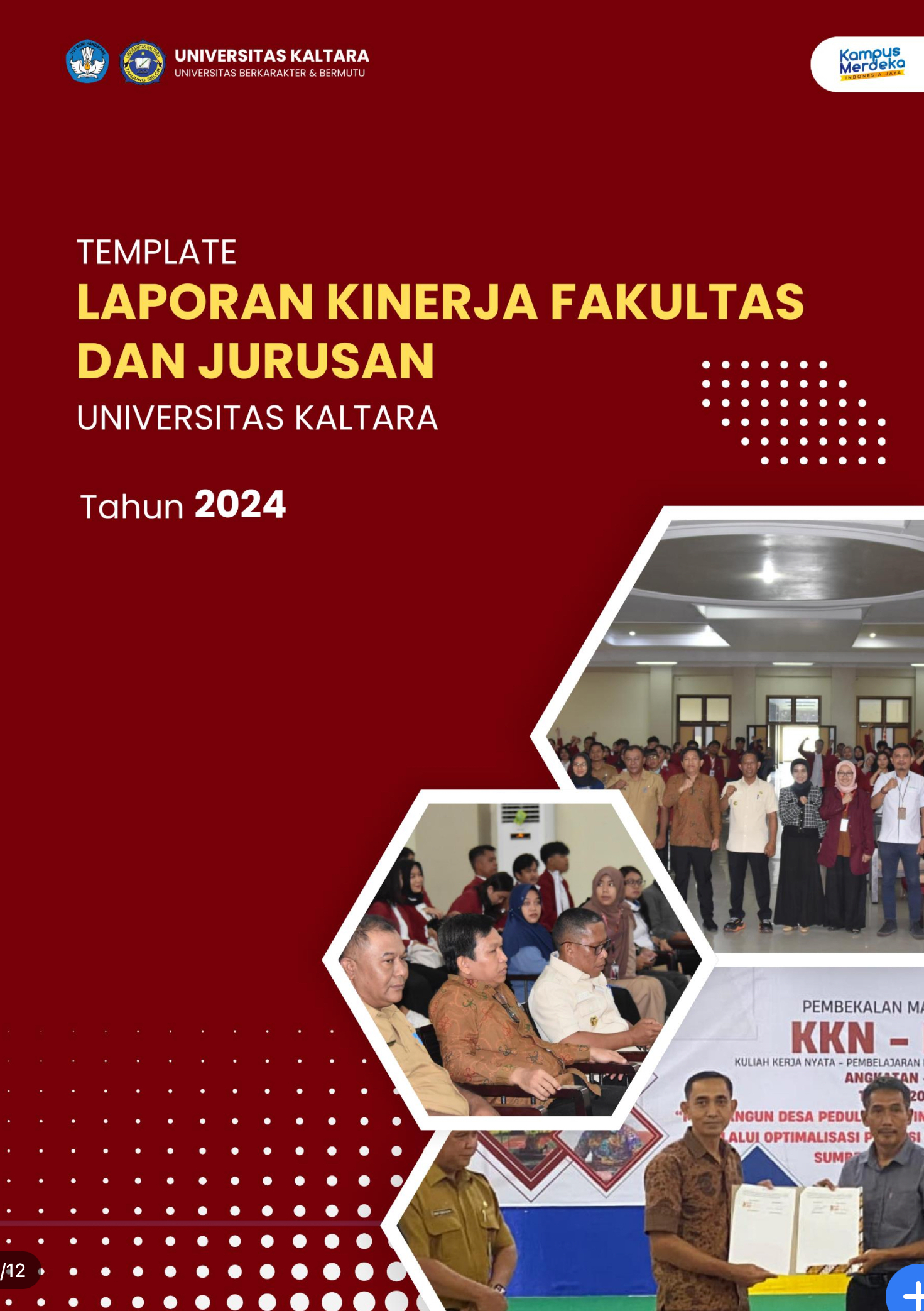 Laporan Kinerja Fakultas dan Jurusan