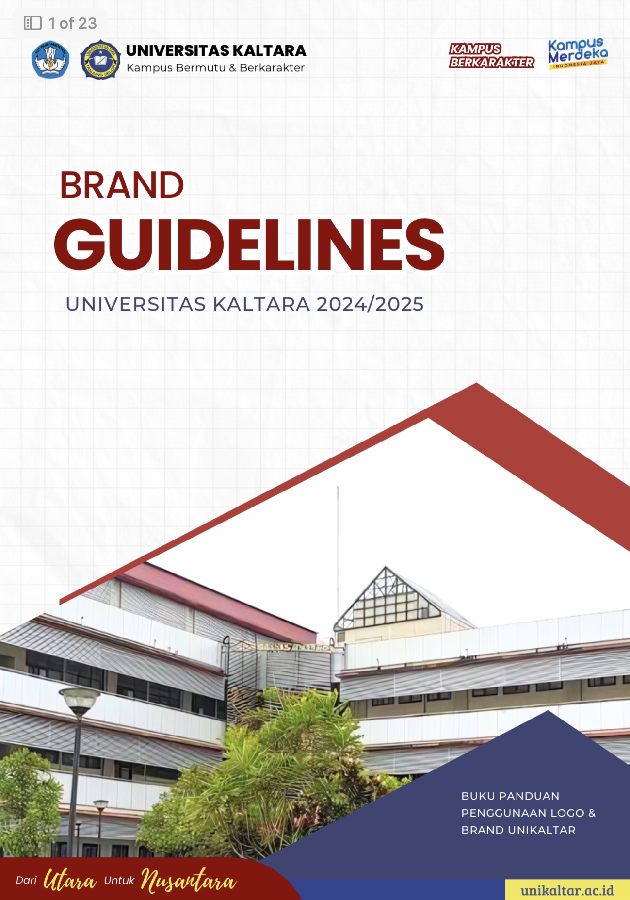 Brand Guidelines Universitas Kaltara